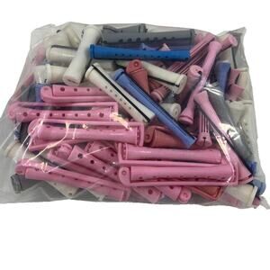 Plastic Permanent Wave Rods Hair Styling Device Different‎ Sizes Lot Over 100